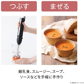 コードレスハンドブレンダー テスコム