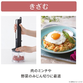 コードレスハンドブレンダー テスコム