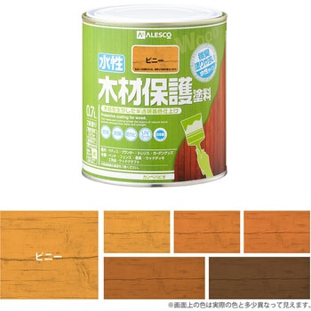 水性木材保護 水性木部保護塗料(木目を活かした半透明着色仕上げ