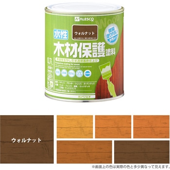 水性木材保護 水性木部保護塗料(木目を活かした半透明着色仕上げ) カンペハピオ