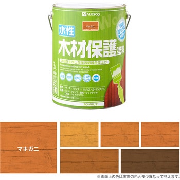 水性木材保護 水性木部保護塗料(木目を活かした半透明着色仕上げ) カンペハピオ