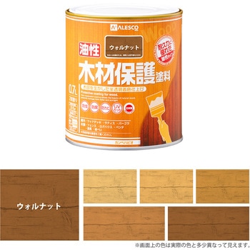 油性木材保護 油性木部保護塗料(木目を活かした半透明着色仕上げ) カンペハピオ