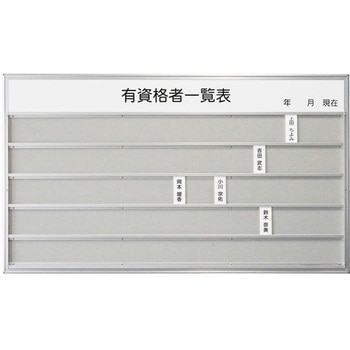 ホルダーレール表示板 馬印