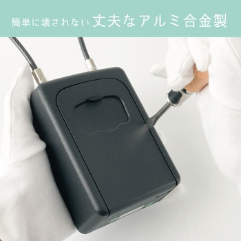 キーボックス ワイヤータイプ ブラック カール事務器