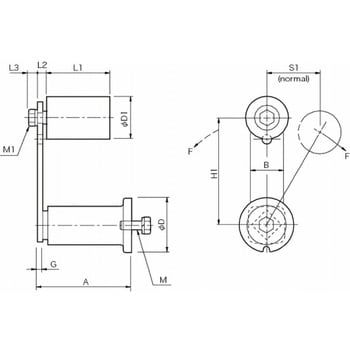 MIKI PULLEY 　ロスタテンショナー 　三木プーリー　SE-45