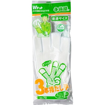 3本指出し手袋 FUKUTOKU