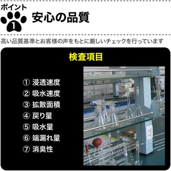1回使い捨て 薄型ペットシーツ 日本製高分子ポリマー YAMAZEN(山善)