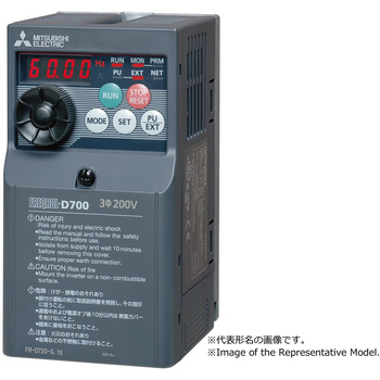 FR-D740-11K �C���o�[�^ FREQROL-D700�V���[�Y �O�H�d�@ �ی�\��:���`(IP20) 47848726