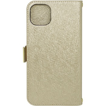 iPhone14Maxシャイニー手帳型ケース エアージェイ