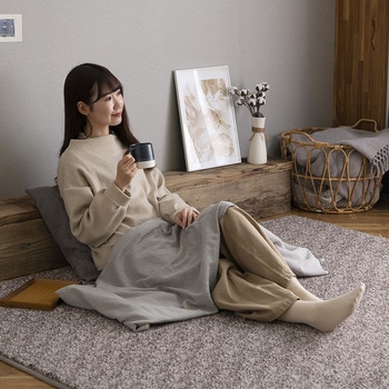 杢シープ調ラグ アイリスオーヤマ