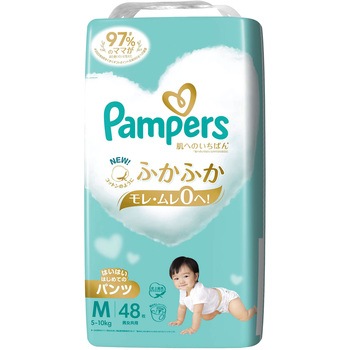 パンパース 肌へのいちばん はいはいはじめたてのパンツ P&G