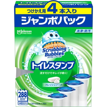 スクラビングバブル トイレスタンプ ジョンソン