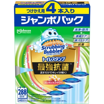 スクラビングバブル トイレスタンプ最強抗菌 ジョンソン