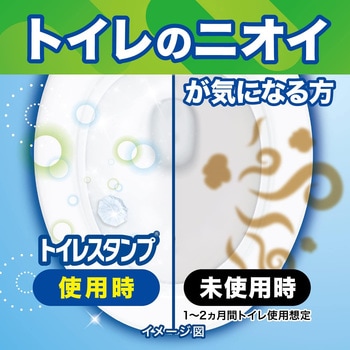 スクラビングバブル トイレスタンプ消臭成分in ジョンソン