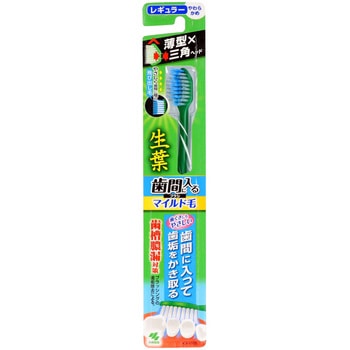 生葉歯間に入るブラシ マイルド毛 レギュラー 小林製薬