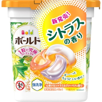 ボールドジェルボール4D心弾けるシトラス&ヴァーベナの香り P&G
