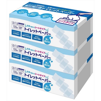 ソフィアタッチエコシートタイプトイレットペーパー マスコー製紙
