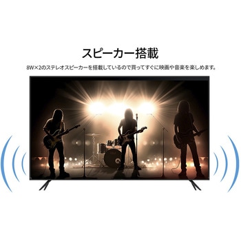 液晶ディスプレイ 43型/1920×1080/HDMI×3、USB×2/ブラック/スピーカー：有/2年保証 JAPANNEXT