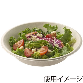 紙皿 バガスペーパーウェア ボウル HEIKO