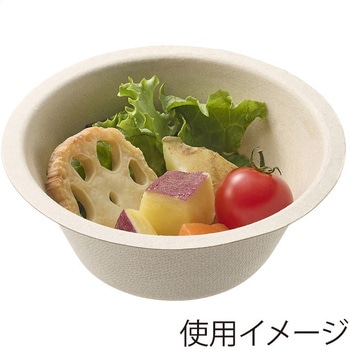紙皿 バガスペーパーウェア どんぶり HEIKO