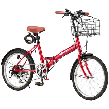 Amazon | 折りたたみ自転車 20インチ クラシカル スチール
