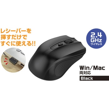 ワイヤレスマウス ドングルタイプ 簡単接続 コンパクト SUNEAST(サンイースト)