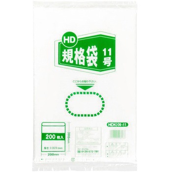 紐無しHD規格袋 伊藤忠リーテイルリンク