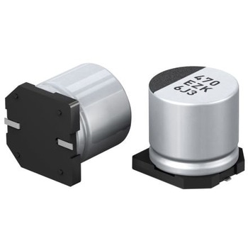 EEHZK1E470R 表面実装型 導電性高分子ハイブリッドアルミ電解コンデンサ EEHZKシリーズ Panasonic(パナソニック) 47909829