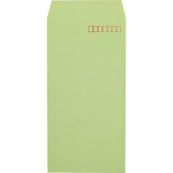 長3 カラー封筒 70g L貼 郵便枠付き 月印紙製品