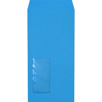 長3 カラー封筒 A窓付き 70g 中貼 郵便枠なし 月印紙製品