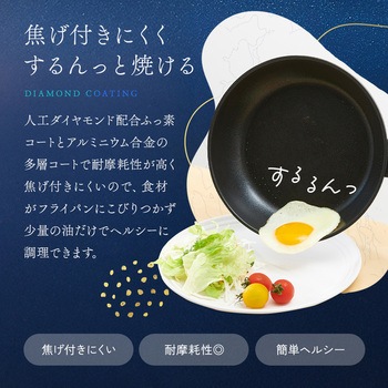 軽量IHダイヤフライパン アイメディア