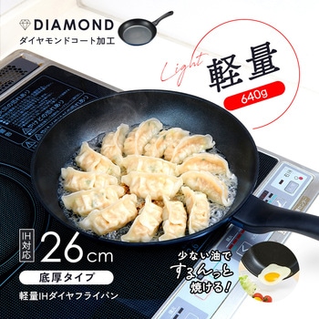 軽量IHダイヤフライパン アイメディア