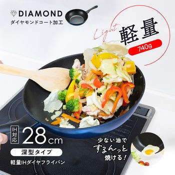 軽量IHダイヤフライパン アイメディア