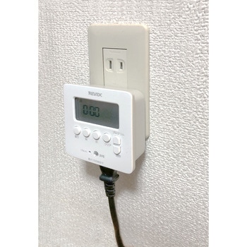 デジタルタイマー ホワイト リーベックス
