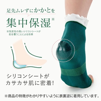 CICA かかと保湿ソックス アルファックス