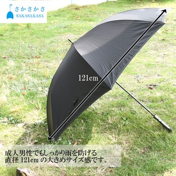 傘 さかさかさ 70cm ジャンプ ブラック スギハラ(SUGIHARA)