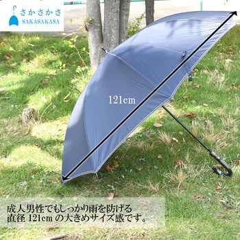 傘 さかさかさ 70cm ジャンプ ネイビー スギハラ(SUGIHARA)