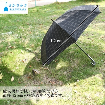 傘 さかさかさ 70cm ジャンプ ブラック スギハラ(SUGIHARA)