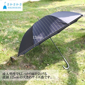 傘 さかさかさ 70cm ジャンプ ネイビー スギハラ(SUGIHARA)