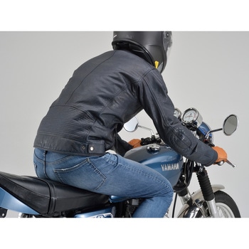 DL-006 バイク用 レザー 春秋冬カフェライダースジャケット DAYTONA(デイトナ)