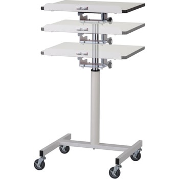 【軽量作業台】ワークテーブル昇降傾斜タイプ(H800～H1100mm) 山金工業