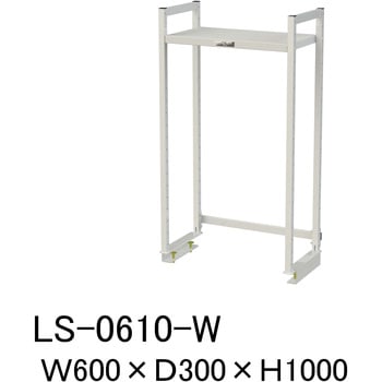 ロジスタンド/基本形_棚付き_ワークテーブル150・LABシリーズ用 山金工業