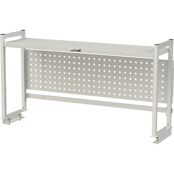 ロジスタンド/パンチングパネル付き_ワークテーブル150・LABシリーズ用 山金工業