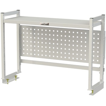 ロジスタンド/パンチングパネル付き_ワークテーブル150・LABシリーズ用 山金工業