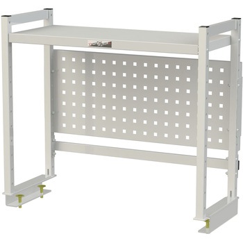 ロジスタンド/パンチングパネル付き_ワークテーブル150・LABシリーズ用 山金工業