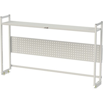 ロジスタンド/パンチングパネル付き_ワークテーブル150・LABシリーズ用 山金工業