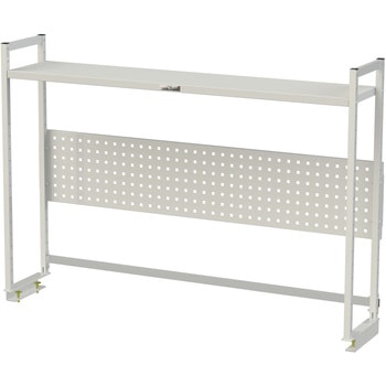 ロジスタンド/パンチングパネル付き_ワークテーブル150・LABシリーズ用 山金工業