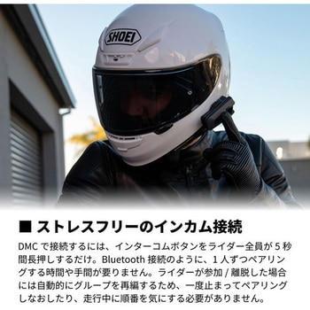 PT200001 バイク用インカム PACKTALK EDGE Cardo(カルド) 寸法46×84