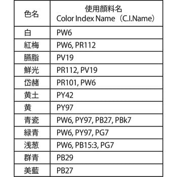 AK8/14V 彩墨 深美/14点セット 1セット 呉竹 【通販モノタロウ】