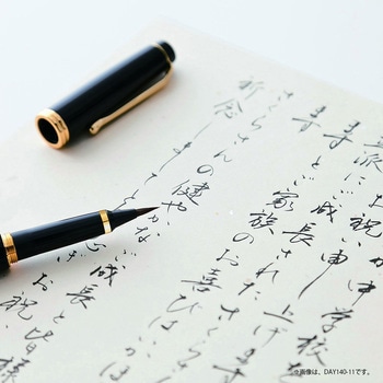 くれ竹万年毛筆 夢銀河/レパードアイ 中字 呉竹